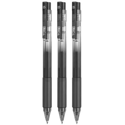 TOME图米刷题笔零晃动按动中性笔