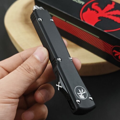 微技术UT85黑色航空铝合金蛇神