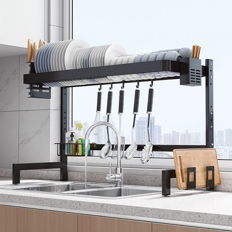 厨房水槽置物架家用台面碗筷碗盘碗碟收纳架洗碗槽水池碗架沥水架