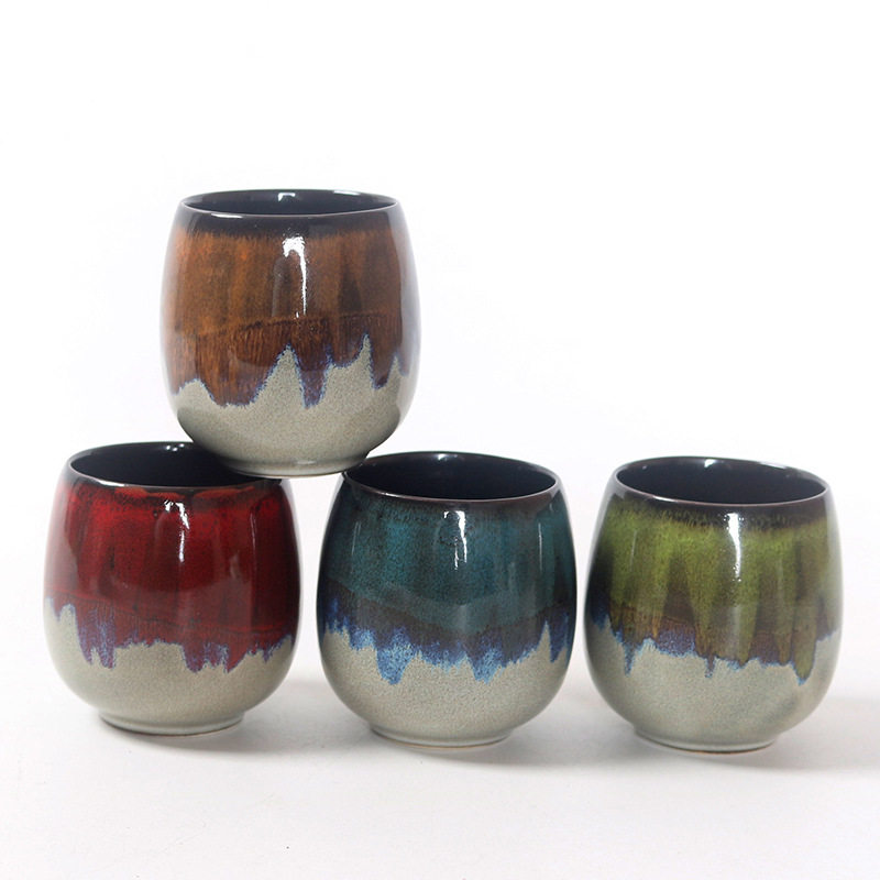 素影窑变松石绿陶瓷功夫茶具品茗杯单个茶杯主人杯子家用简约北欧,餐饮具,盖碗,淘宝优惠券,粉丝福利购,淘宝优惠卷