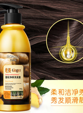 Ginger Hair Shampoo Hair Scalp Wash老姜滋养洗发水400g