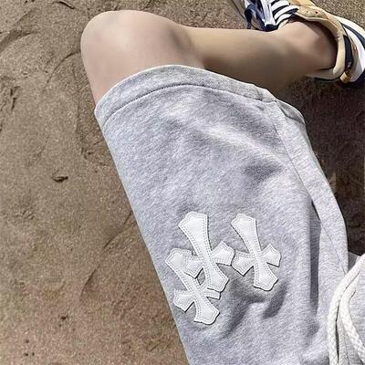 短裤男夏季2026新款休闲五分裤高街潮牌宽松运动裤ins大码直筒裤