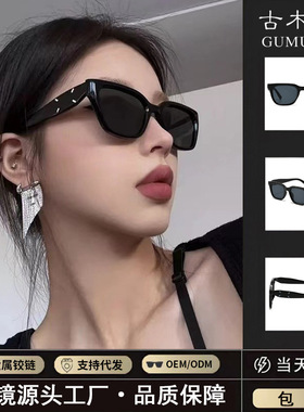 马吉拉二代联名款GM墨镜MM109女款大框高级感2024新款太阳镜高档