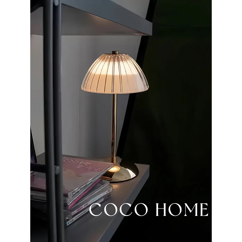 COCO 复古台灯卧室床头灯轻奢氛围灯床头柜灯充电小夜灯触摸台灯,家装灯饰光源,装饰台灯,淘宝优惠券,粉丝福利购,淘宝优惠卷