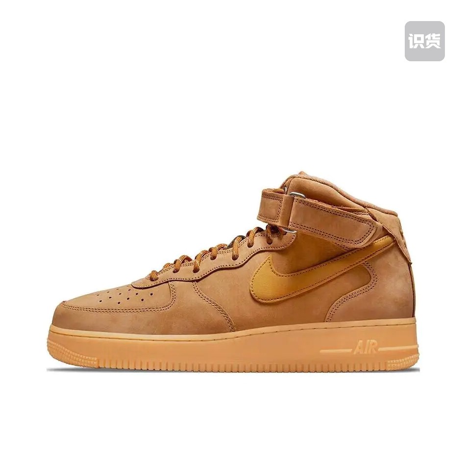 Nike Air Force 1 Mid 小麦中帮空军一号DJ9158-200广东FD仓,运动鞋new,板鞋,淘宝优惠券,粉丝福利购,淘宝优惠卷
