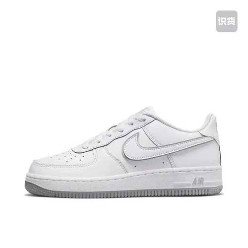 耐克Nike Air Force 1 AF1白灰女子空军一号板鞋DX5805-100南阳DA