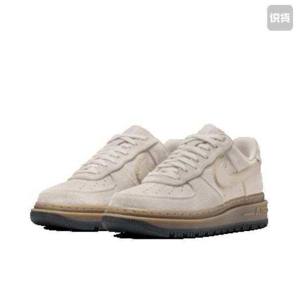 Nike Air Force 1 LUXE低帮板鞋 男女同款 米色HV2531-100河南zm