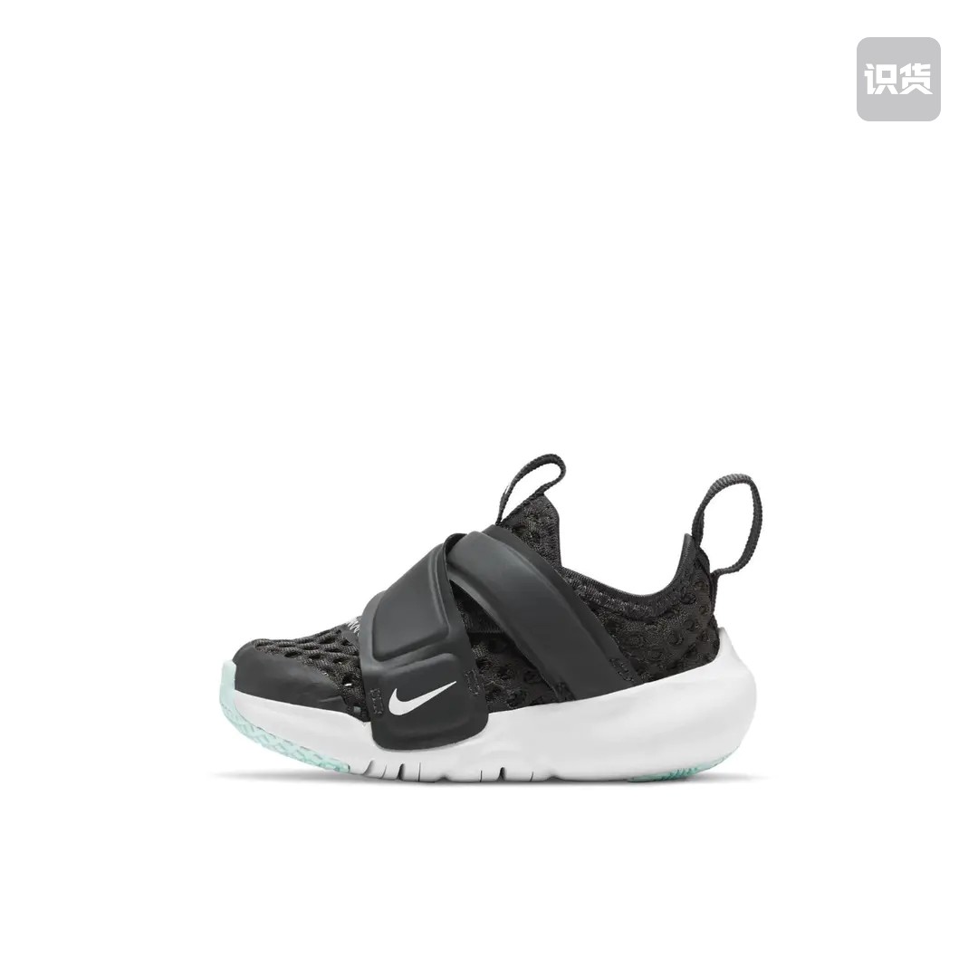Nike Flex 舒适轻便 运动鞋儿童 婴童/暗烟灰/白DC9367-001济南ls