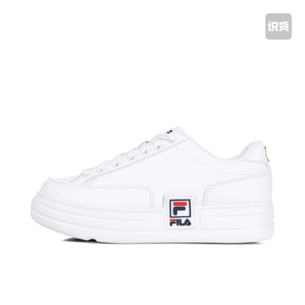FILA/斐乐 Funky Tennis 合成革 织物1TM00622_100 a广东xx