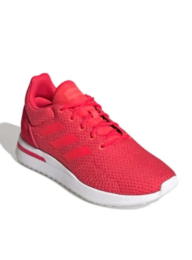 adidas Run 70s 防滑耐磨 休闲鞋 红粉白F37003济南ls