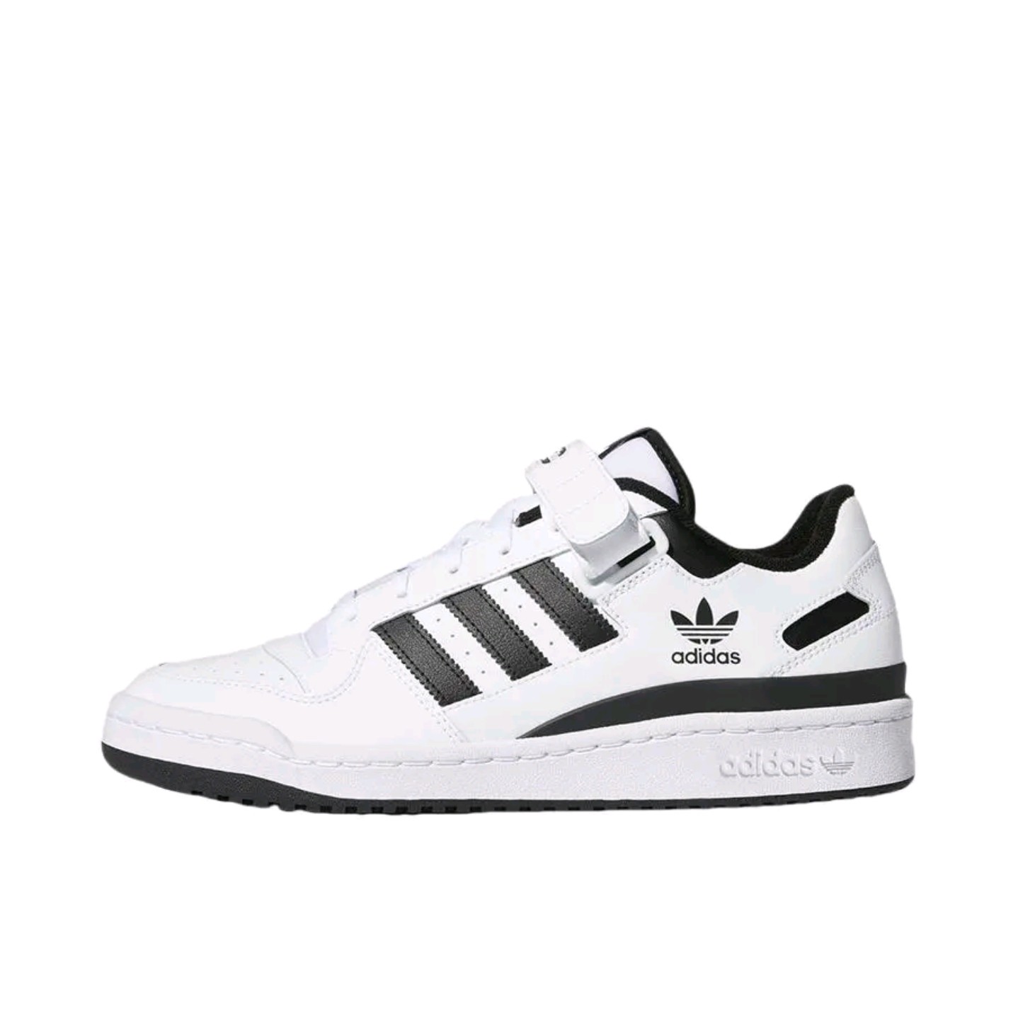 adidas originals FORUM Low 板鞋 男女同款白黑FY7757上海ZM仓