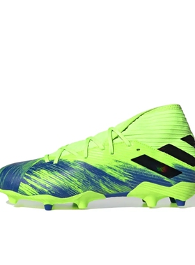adidas Nemeziz 19.3 FG 入门 胶质长钉 绿色/蓝色FV3988济南ls