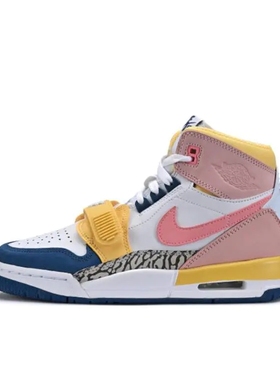 Air Jordan Legacy 312 板鞋魔术贴 GS/粉色FD9909-161济南ls