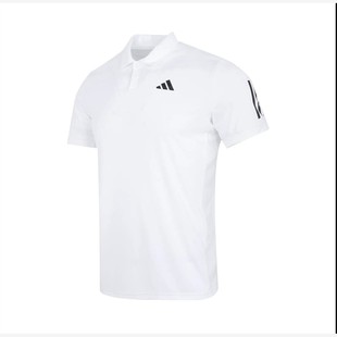 IS2295JL仓 POLO衫 阿迪达斯adidas 速干运动翻领冰丝梭织三扣短袖