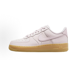 Nike AirForce 1粉生胶女款空军一号低帮板鞋DR9503-601 广东LQ仓