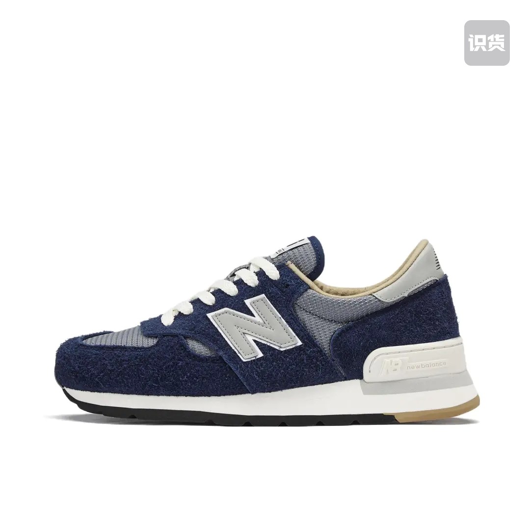 New Balance 990 V1跑鞋 Carhartt WIP联名/蓝色M990CH1济南ls