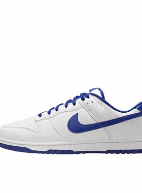Nike Dunk 板鞋 经典复古百搭 奶白色/蓝色 HF5441-117  广西kk仓