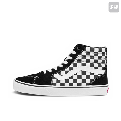 Vans Filmore 舒适百搭 高帮 板鞋 黑白VN0A5KXT5GX西安MX仓