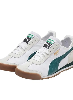 Puma/彪马 Roma T头鞋 德训鞋 白绿色362408-12济南ls