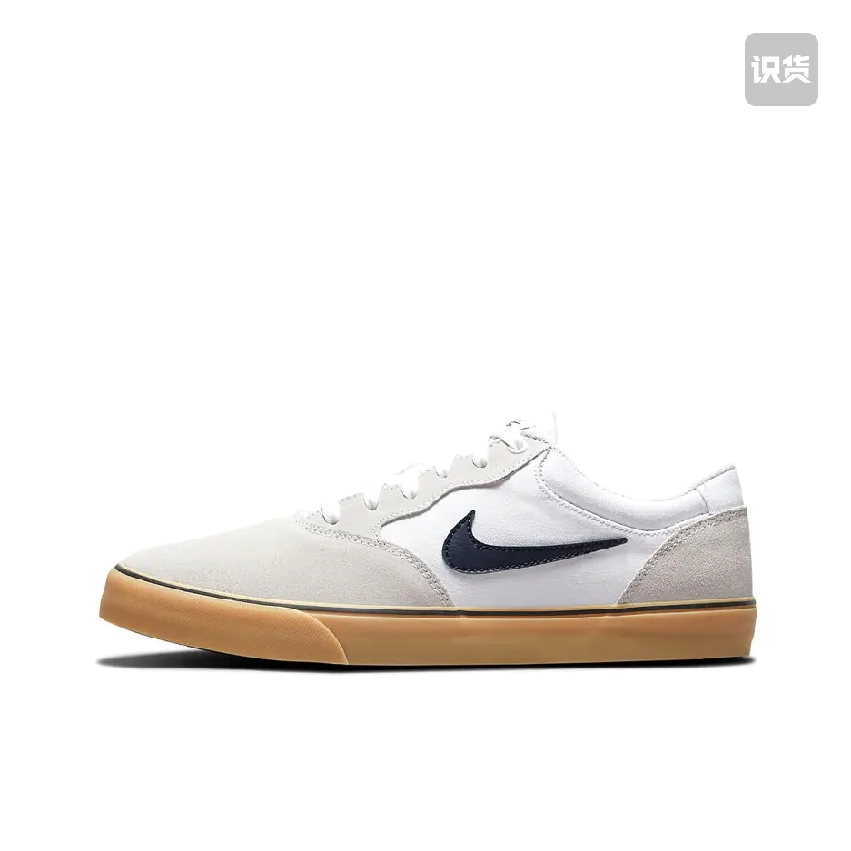 Nike SB Chron 2 滑板鞋 板鞋 浅褐/白色DM3493-100济南ls