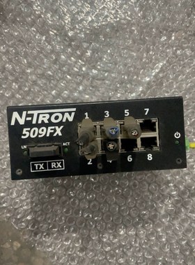 原装拆机进口恩创N-TRON工业交换机 509FX-SC原装请询价