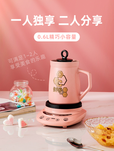 宿舍低功率小锅一人用电砂锅煮粥五谷杂粮 煲汤养生杯宿舍好物