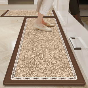 厨房地垫防滑防油可擦免洗地毯垫防水吸油耐脏专用脚垫子2025新款