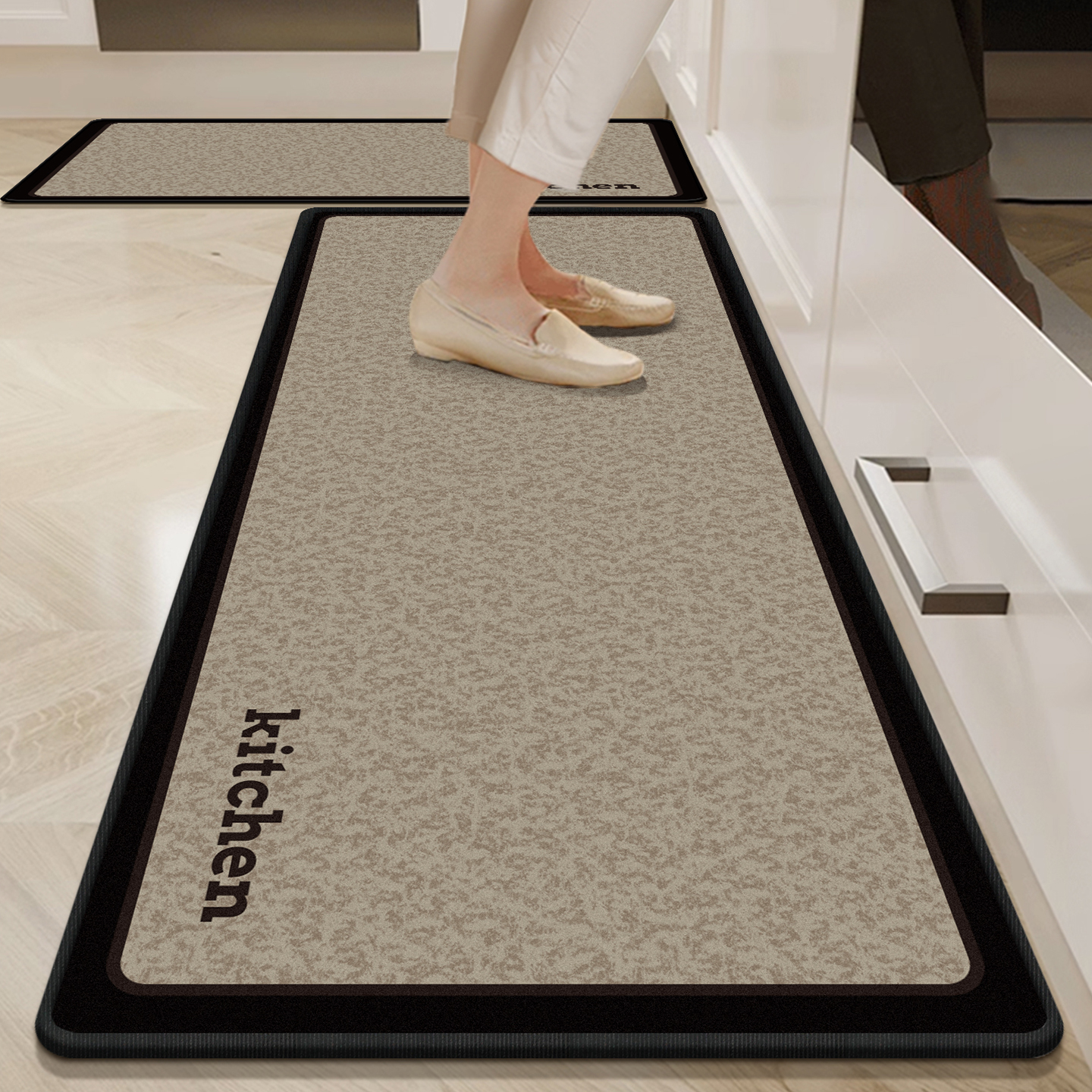 厨房防滑防油吸水免洗地垫