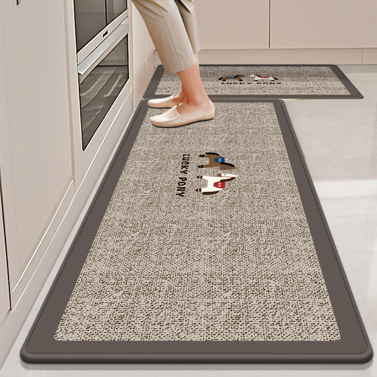 厨房地垫吸水防滑防油免洗可擦耐脏厨房地毯专用防水脚垫子免清洗,居家布艺,厨房地垫,淘宝优惠券,粉丝福利购,淘宝优惠卷