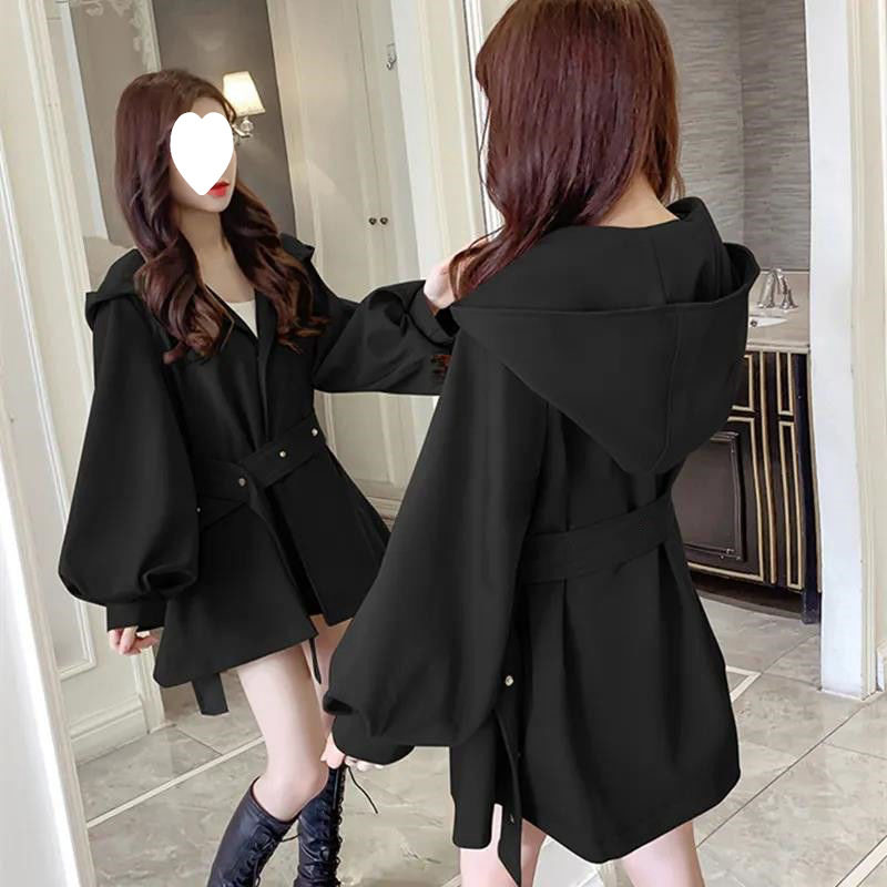 YTR小个子短款风衣女春秋