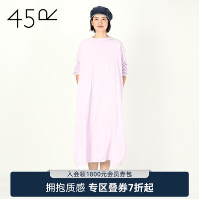 女士日系复古连衣裙45r