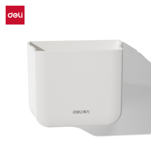 84mm多功能办公座笔筒 得力MB420 MB421可折叠磁性笔筒100