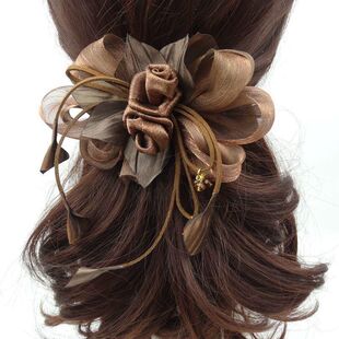 韩国发夹女后脑勺妈妈发卡气质大号头花2023年新款高级感头饰发饰