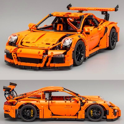机械保时捷911gt3rs科技积木