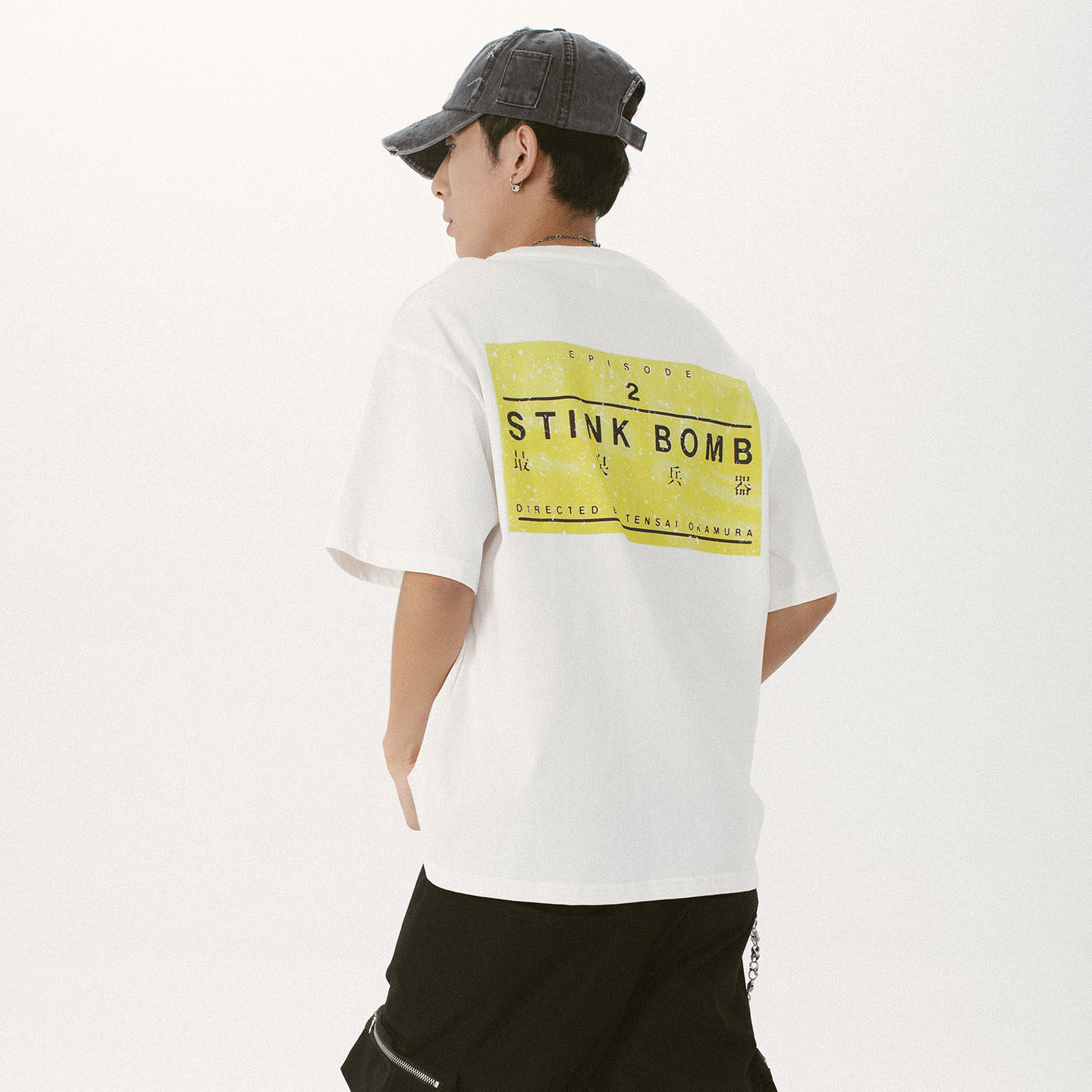 KetchupVintage休闲短袖小众圆领