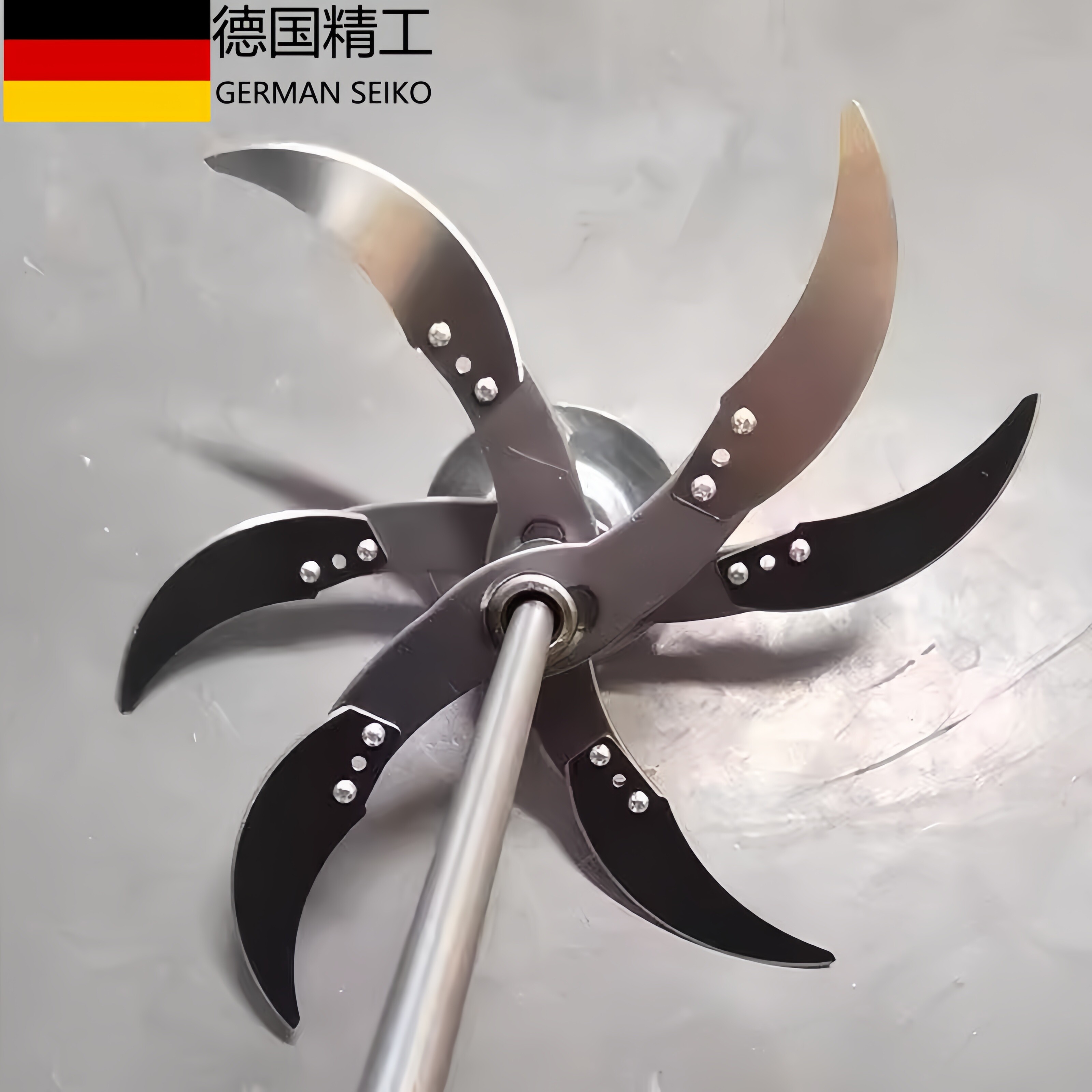 6刀片切草机粉碎机切菜塑料桶瓜喂 鸡家禽养殖农村家用电钻改装di