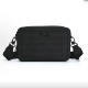黑武士BOX 潮流时尚 简约商务单肩斜挎包 FILA斐乐 男款 正黑色