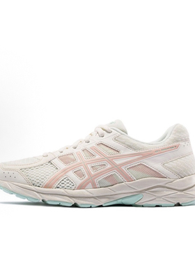 Asics Gel-Contend 4 清新舒适入门 织物合成革 低帮跑步鞋 女款