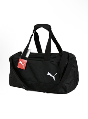 PUMA Academy Portable健身训练人造革手提单肩斜挎包健身包 黑色