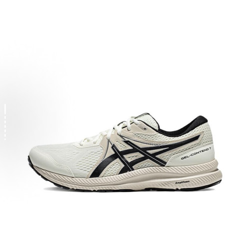 Asics Gel-Contend 7时尚舒适轻便织物合成革透气低帮跑步鞋男款