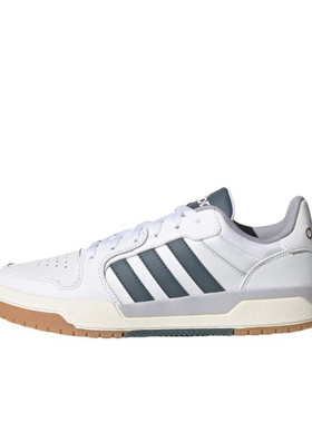 adidas neo Entrap 防滑耐磨 舒适透气 复古运动 防水 板鞋 白蓝
