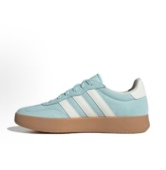 BARREDA 板鞋 潮流运动 adidas 休闲系列薄底 低帮 男女同款 绿白