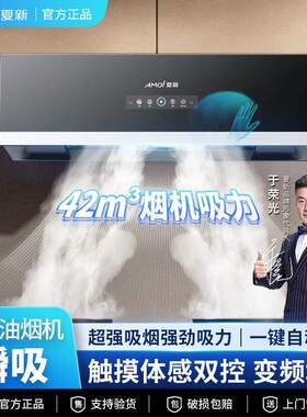 夏新中式油烟机家用厨房