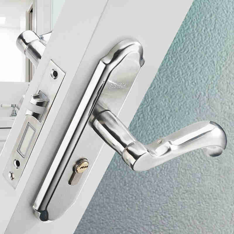 门锁室内卧室房门锁房间门实木门把手静音卫生间厕所门锁套装通用