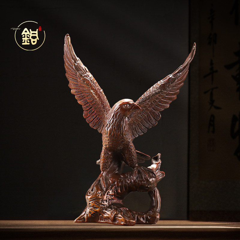 铜雄鹰居家摆件装饰品办公室