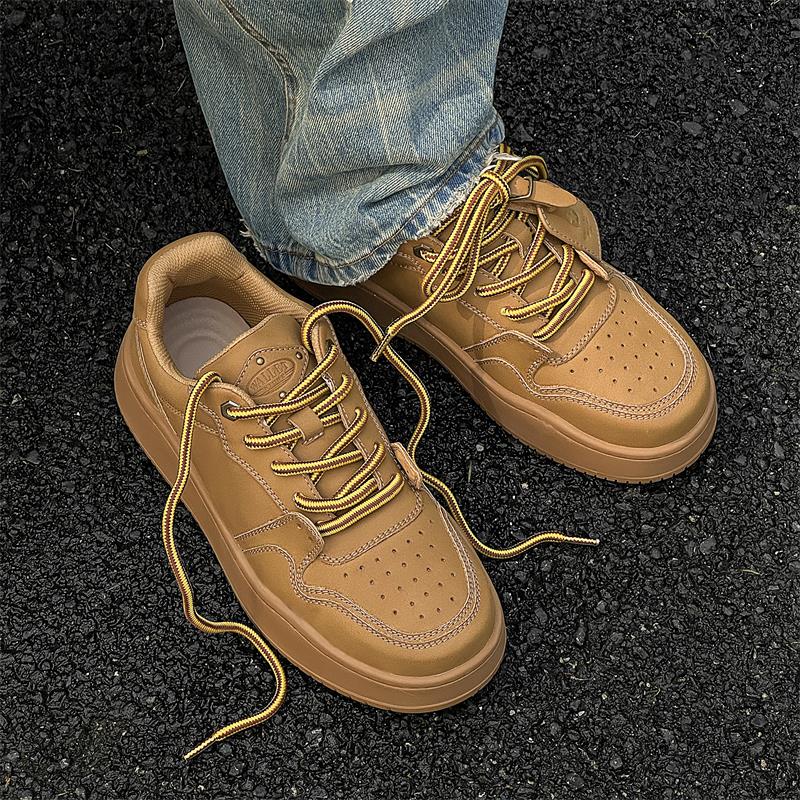 阿叔板鞋男休闲小众百搭情侣新款厚底运动潮鞋GH-6353