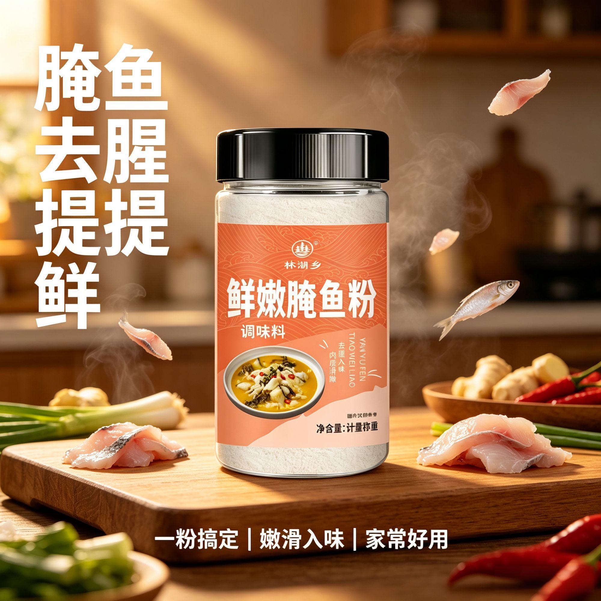 鲜嫩腌鱼粉腌鱼料烤鱼增香腌制粉腌鱼调料酸菜鱼水煮鱼腌料腌肉料