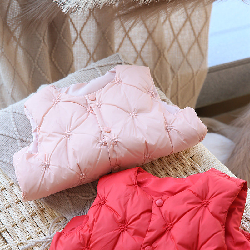 女童三防羽绒马甲秋冬新款女宝宝红色可爱90白鸭绒加厚幼儿园背心,童装/婴儿装/亲子装,羽绒马甲,淘宝优惠券,粉丝福利购,淘宝优惠卷