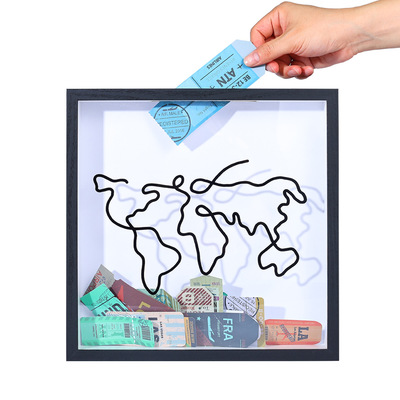 票根纪念收纳相框旅行时光碎片演唱会门票机票车票电影票据收藏册