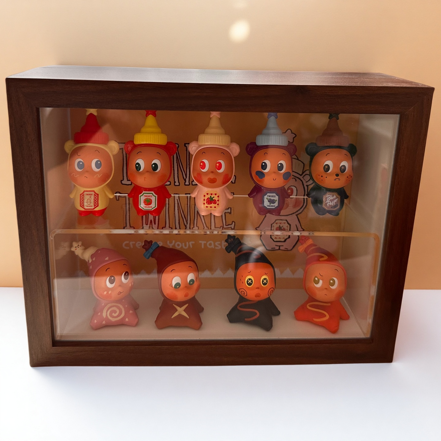 泡泡玛特星星人萌粒展示盒星星人萌粒收纳盒星星人随心配展示盒,家居饰品,相框/画框,淘宝优惠券,粉丝福利购,淘宝优惠卷